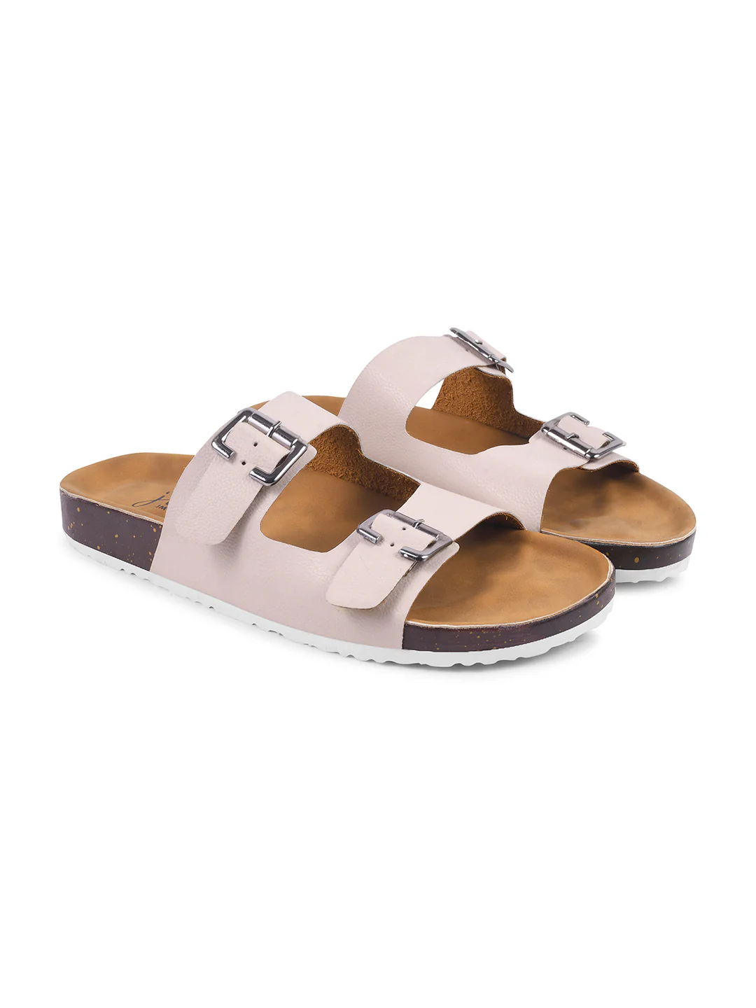 Jm Looks Buckled Comfort Slide Sandals - Image 5