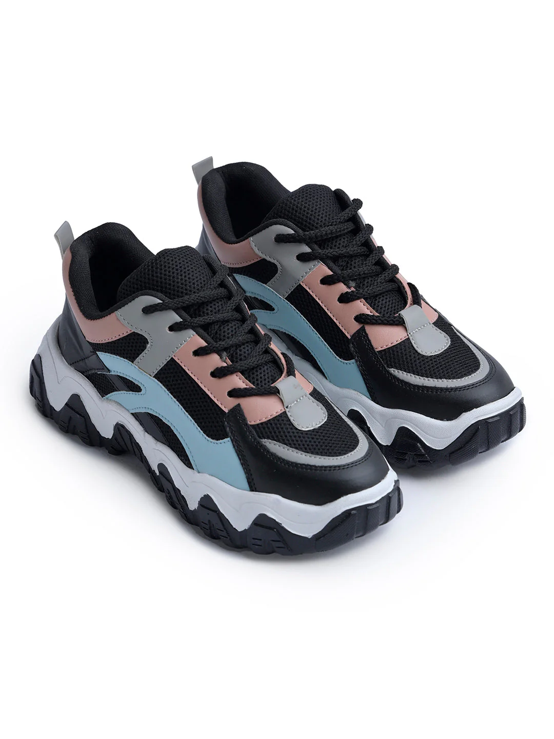 Jm Looks Sporty Chunky Sole Sneakers for Women & Girls - Image 6