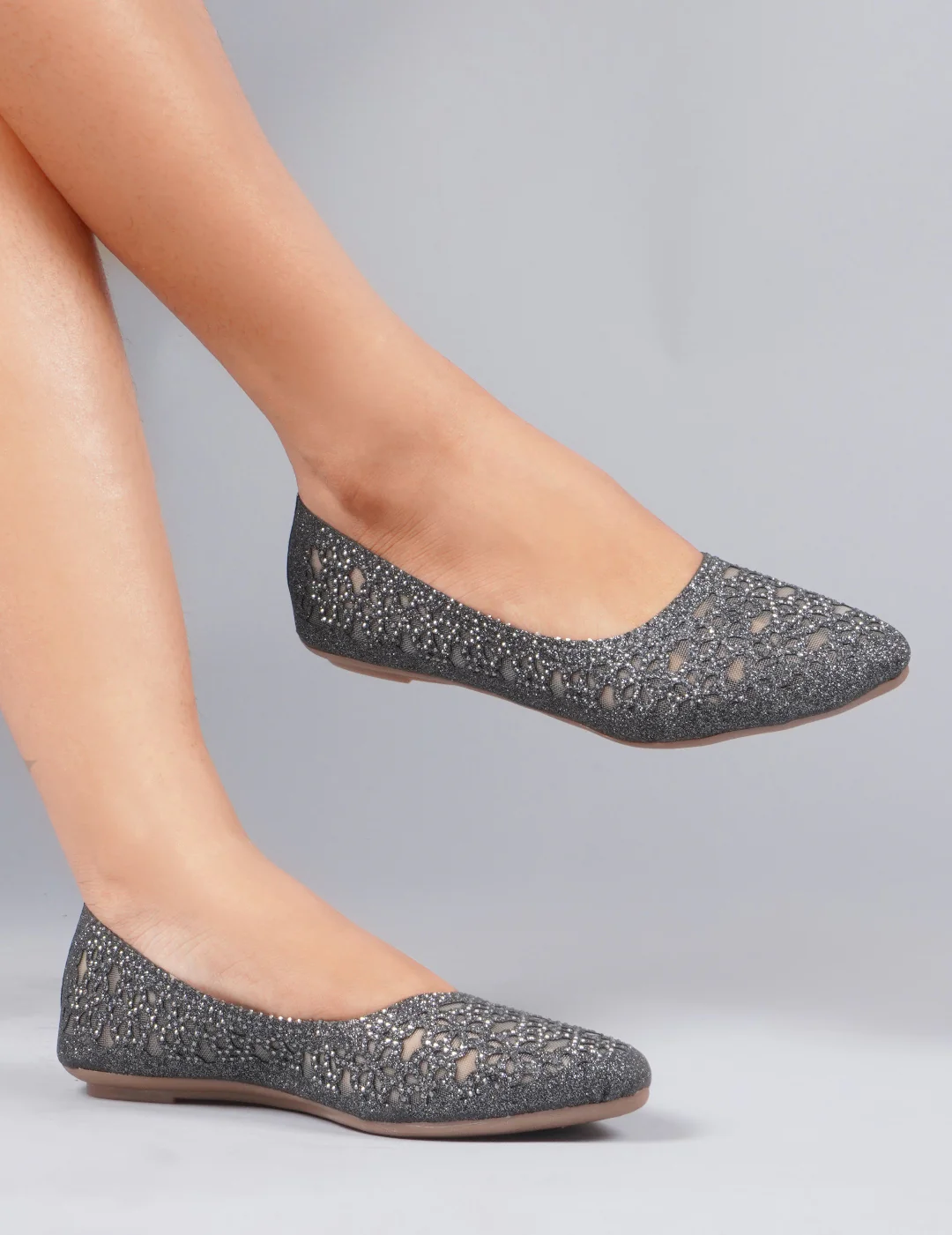 Pointed-Toe Ballerinas Flat Jutti - Image 3