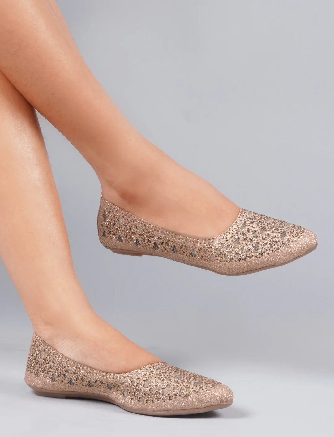 Pointed-Toe Ballerinas Flat Jutti - Image 6
