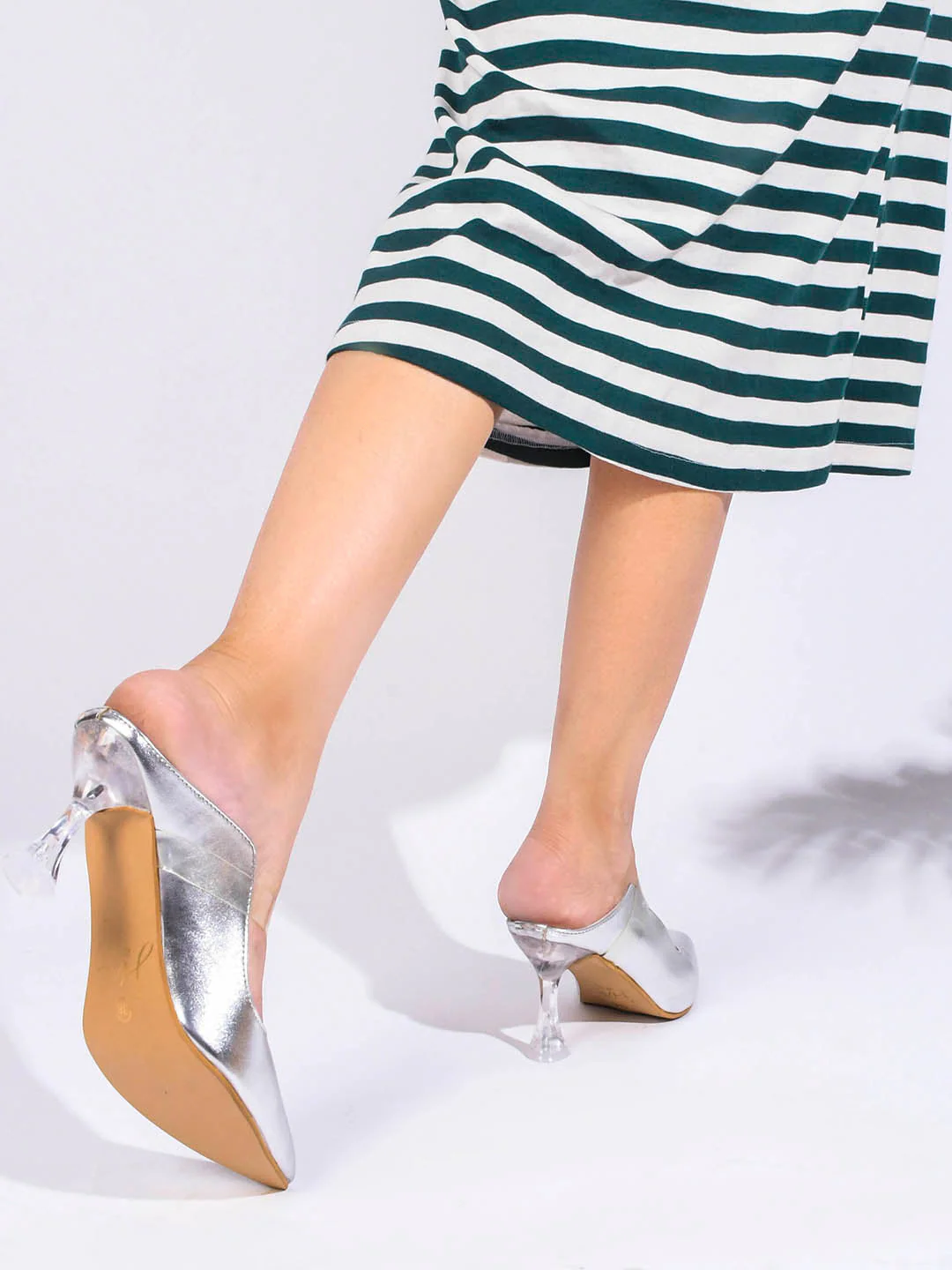 Jm Looks Women's Pointed Toe Mule Heels - Image 22