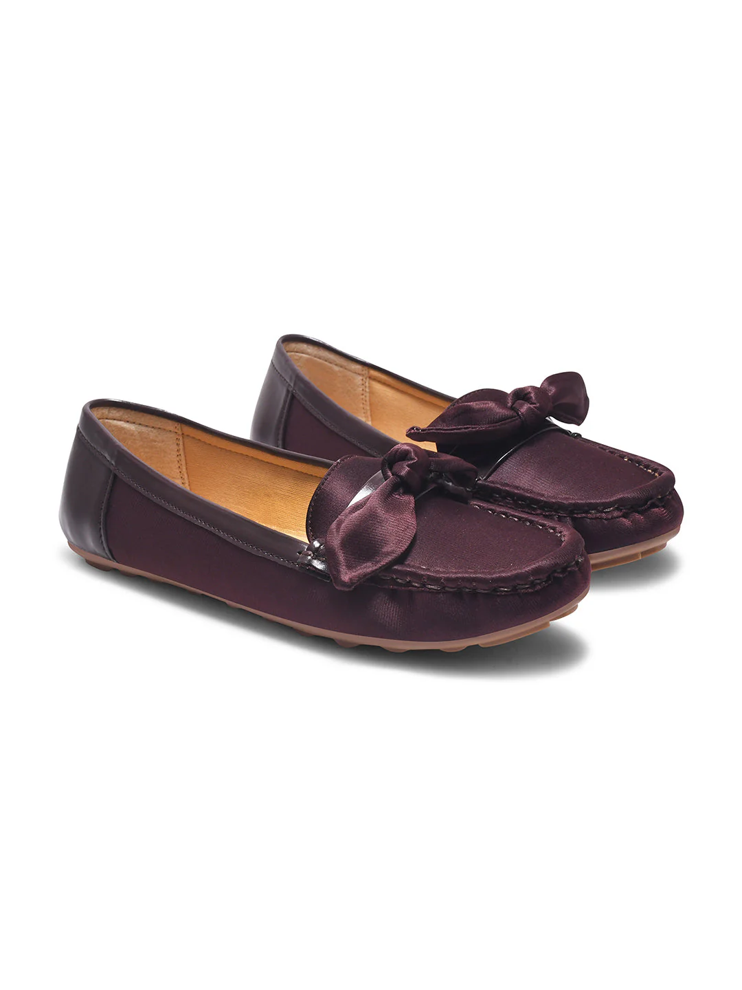 JM Looks Women's Bow Detail Driving Loafers - Image 12