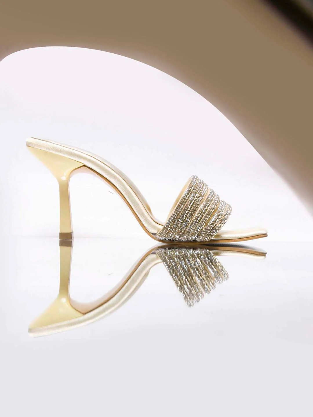 Jm Looks Women's Embellished Strap Heel Slides - Image 2